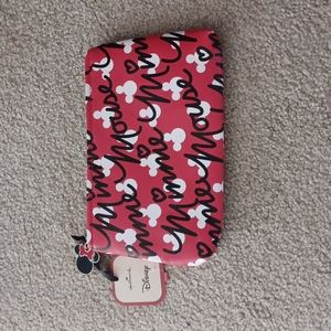 Minnie mouse mini makeup/clutch
